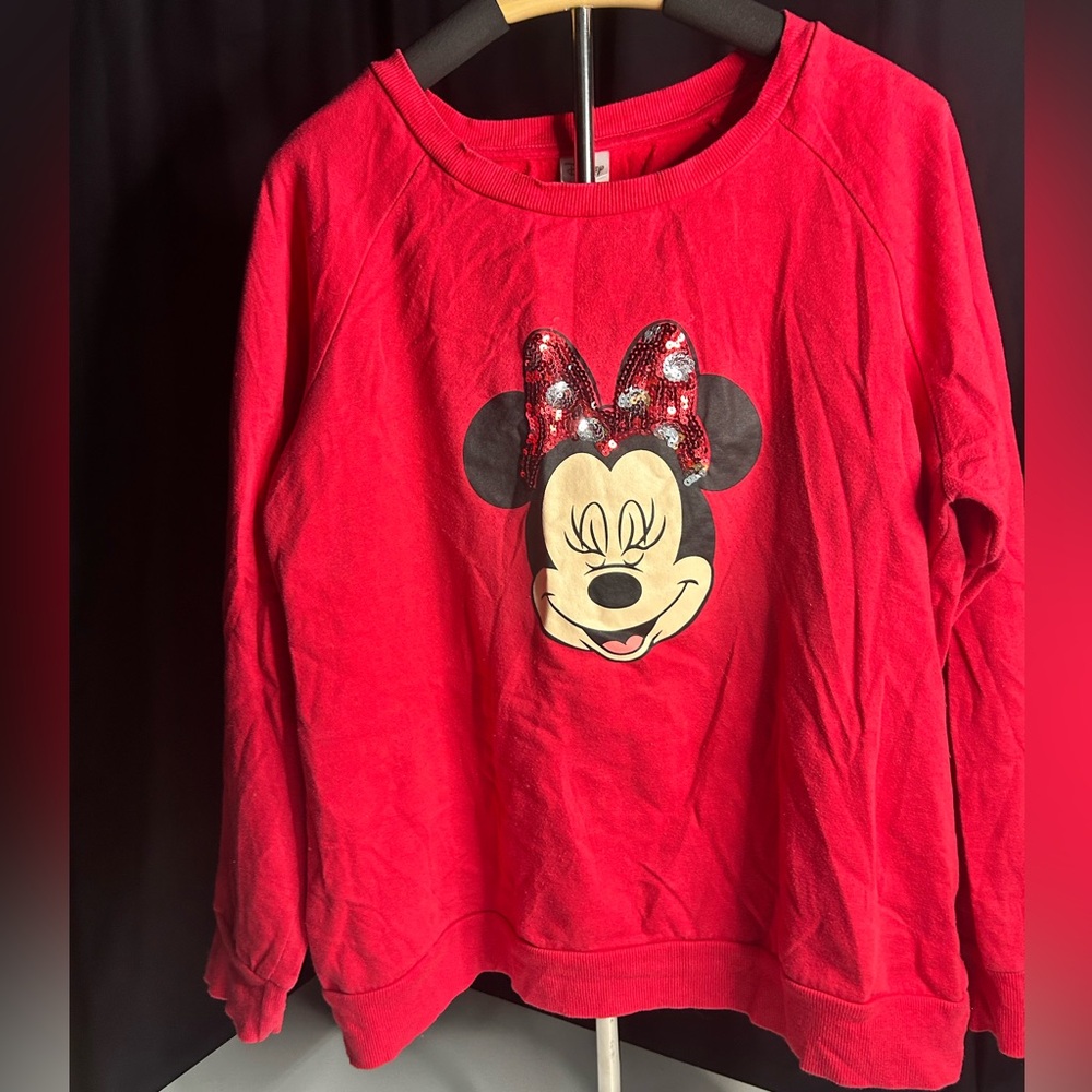 Disney Minnie Mouse Red Sweatshirt for Kids